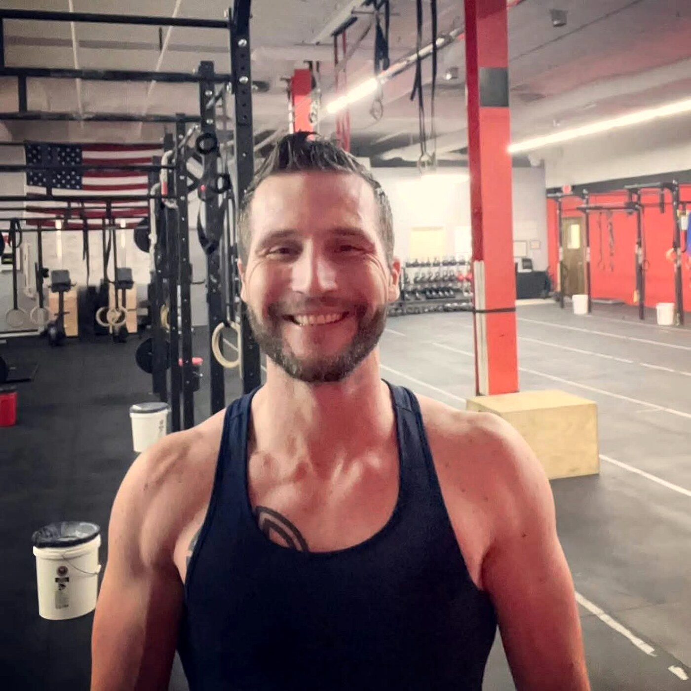 Rob Vest at the IHPI training facility